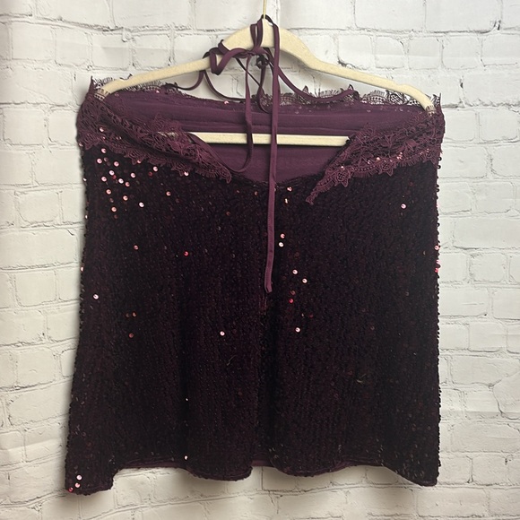 Intimately Free People Sequin Halter top - Picture 2 of 4